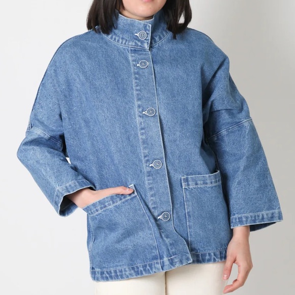 Gravel and Gold Marram Denim Jacket - Picture 7 of 7